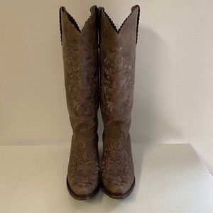 Lane Tiffany Embroidered Tall Western Boots